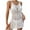 White, variant on EQWLJWE Crochet Swimsuit Cover Ups for Women Mesh Knit Cover Up Beach Dress Sleeveless Slim Fit Beach Mini Dresses Gift Hot Pink Free Size