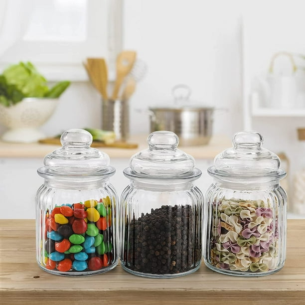 Glass Jar Storage Containers, 60 Oz Easter Candy Jar Kitchen Canisters, Airtight  Cookie Jar with Cork Lid, Perfect for Candy, Canning, Cereal, Sugar, Beans  - China Glass Jar and Storage Container price