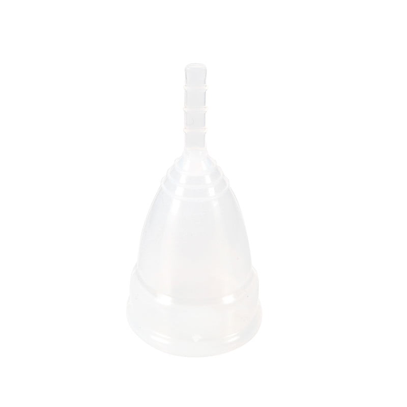 Walfront Medical Grade Soft Silicone Female Menstrual Cup for Women
