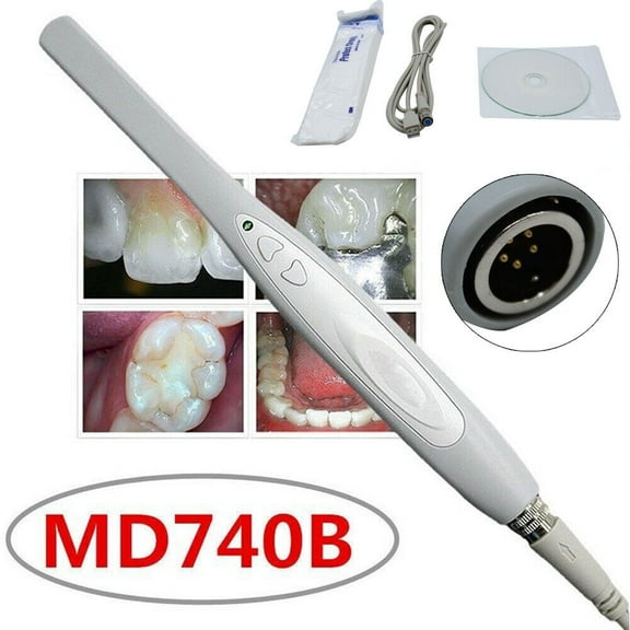 Miumaeov MD740B Dental Intraoral Intraoral Camera Intraoral Camera USB Cable 1.3 Mega 1/4"