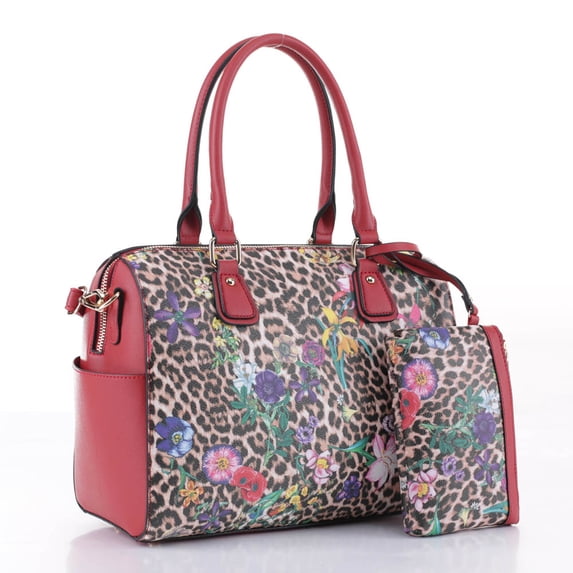 RED FASHION HANDBAG SET