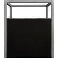 thumbnail image 5 of Meridian Furniture Eden Contemporary Boucle Fabric Queen Bed in Gray, 5 of 7