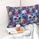 thumbnail image 4 of Balery cool Skull colorful Funda de Cojín Estampada, Regalos para Mujeres, Regalos de Amor para Ella, Regalos para Novia o Esposa, Funda de Almohada-14"x20", 4 of 6