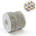thumbnail image 1 of 1yard/roll Glitter Crystal Rhinestone Chain Sew-on Glue-on For Clothes Diy Garment Accessories Trim Cup Chain, 1 of 3