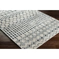 thumbnail image 5 of Livabliss Washable Rugs for Living Room, 7ft Round Lavadora Global Ink Blue Round Area Rug, Bedroom Dining Room Home Decor Stain Resistant Carpet (6'7" x 6'7"), 5 of 8