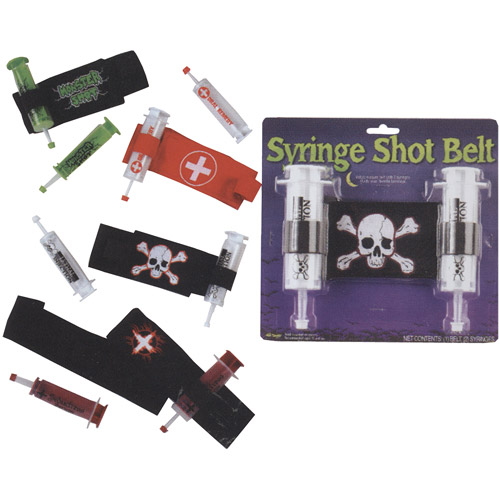 Syringe Shot Belt Costume Accessory