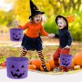 thumbnail image 1 of Home Felting Storage Bucket Large Capacity Storage Basket Halloween Felting Handbag Home Essentials, 1 of 6