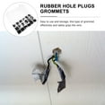 thumbnail image 7 of 1 Set Rubber Grommet Wire Protection Firewall Hole Plug Assortment Supply, 7 of 7