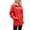 Red, variant on PEZHADA Fall Savings Womens Waterproof Rain Jacket,Windbreaker Travel Jacket,Womens Jackets Zip Up Coat Fashion Windbreaker Outerwear Casual Rainproof Jacket Yellow