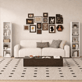 thumbnail image 4 of Huisenitre 5 Tier Bookshelf, 52.64 in Tall Narrow Bookcase for Bedroom and Living Room, White, 4 of 8