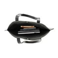 thumbnail image 3 of Handmade Round Leather Bag | Black, 3 of 3