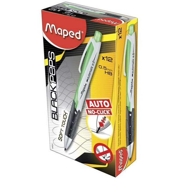 Maped Helix USA 1596063 Automatic Mechanical Pencil, 0.5 mm Green