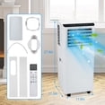 thumbnail image 2 of AKDSteel Portable Air Conditioner, 8000 Btu Smart Control, Cools Rooms Up To 450 Sq. Ft., Includes Remote And Window Kit, 2 of 7