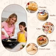thumbnail image 5 of 2 Packs Of Pancake Batter Dispenser 1000ml Squeeze Mixer Bottle With Stainless Steel Wire Whisk Ball Suitable For Pancakes Crepes Waffle Muffins Qatayef Cupcak, 5 of 7