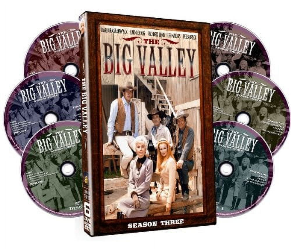 The Big Valley: Season Three (DVD), Timeless Media, Drama