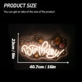 thumbnail image 4 of Y YUNHSOM Happy Birthday Neon Signs for Party Decor, Usb Power Dimmable LED Neon Light for Wall Decor Birthday Backdrop UV Printing(16*9 Inch), 4 of 9