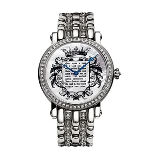 New Juicy Couture Black Label Swarovski Crystal Quartz  display picture 2