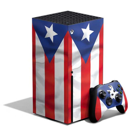Skinit Puerto Rico Flag Xbox Series X Bundle Skin