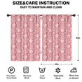 thumbnail image 2 of Blackout Kids Curtains,Paisley Pattern Childrens Insulated Curtains Set Of 2,Bedroom Essentials,Toddler Room Decor 42"x63"(106x160cm), 2 of 4