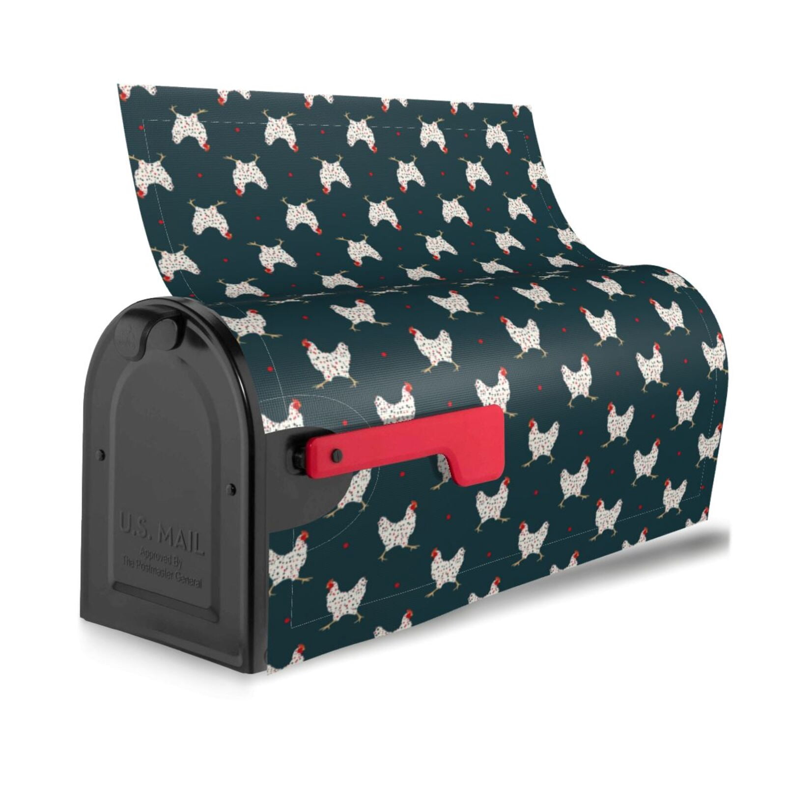 Kdxio Magnetic Mailbox Cover 21x18 in Mailbox Cover Outdoor Decoration Holiday Mailbox Covers for Home Garden Yard-21x18 in