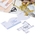 thumbnail image 4 of Aluminum Quilting Ruler Thickness Measuring Gauge Patchworks Quilt Tailor Tools Rulers & Ruler Racks Rulers, 4 of 8