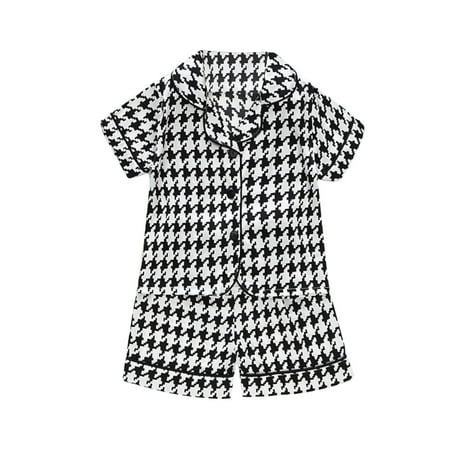 

Toddler Girls Outfits Holiday Outfits Boys Short Sleeve Cartoon Prints Tops Shorts 2Pcs Set Fall Girls Clothings L