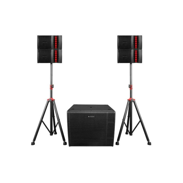 Subwoofer 18' Bluetooth 1000W AlienPro Sistema Líneal X-ARRAY18 ADVANCE