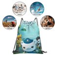 thumbnail image 6 of The Octonauts Drawstring Backpack Simple Sports Gym Bag Draw String Bags Casual Rucksack, 6 of 9