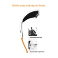 thumbnail image 6 of YAHHU Smart Glasses Bluetooth V5.2 Audio for Riding UV400 Sunglasses Dual Microphone Noise Reduction Voice Call Fast Charge K18 Black with 150mAh Battery 7 Hours Playtime PC TR Frame[cite: 1], 6 of 9