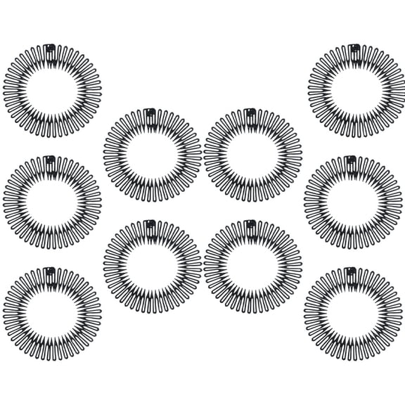 SWETRACE Hair Combs For Women Stretchy Hair Combs 10pcs 4.1x4.1in For Hair Styling Women