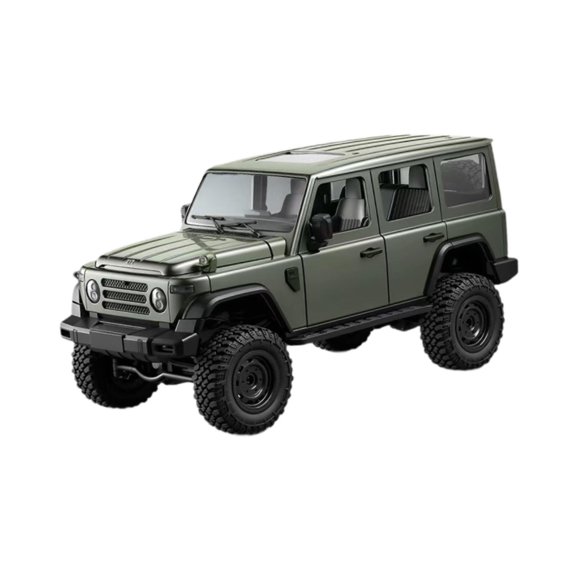 Coches RC a escala 1/12, 4x4, todoterreno, juguete, vehículo RC recargable, escalador de rocas. Verde