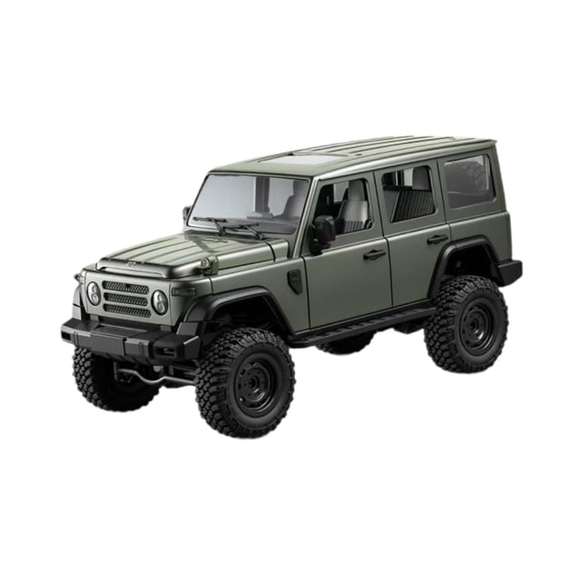 Coches RC a escala 1/12, 4x4, todoterreno, juguete, vehículo RC recargable, escalador de rocas. Verde