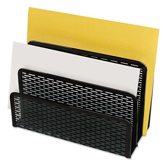 Urban Collection Punched Metal Letter Sorter, Black (ART20003)