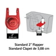 thumbnail image 3 of Clapet de toilette korky 100 haute performance est le clapet le plus universel de 2 pouces, 3 of 5