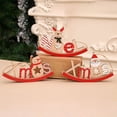 thumbnail image 4 of Clearance Creative Cloth Christmas Decoration with Assorted Patterns, 16*9.5cm Handmade Ornament for Home Holiday Display,Christmas Outdoor Decorations, 4 of 5