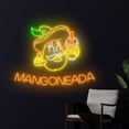 thumbnail image 3 of Handmadetneonsign Mangoneada Neon Sign, Mangonada Mexico Wall Art Decor, Mexican Smoothie Wall Decor, 3 of 5