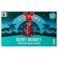 thumbnail image 2 of Victory Berry Monkey Belgian-Sour Tripel Beer, 6 Pack 12 Fluid Ounce Aluminum Cans, 9.5% ABV, 2 of 2