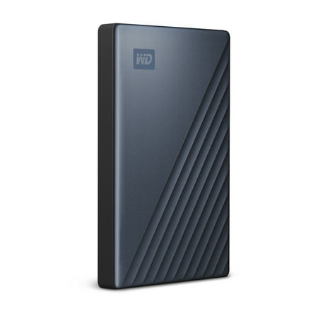 WD - My Passport Ultra 2TB External USB 3.0 Portable Hard Drive - Blue