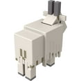 thumbnail image 5 of Minecraft Goat Action Figure, 3.25-In, with 1 Build-A-Portal Piece & 1 Accessory, 5 of 7