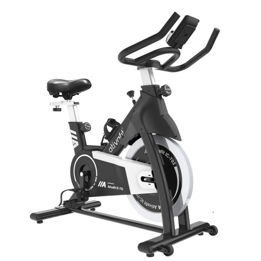 Ativafit Exercise Bike Stationary Indoor Cycling Bike 35 lbs Flywheel