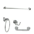 thumbnail image 2 of ARISTA Belding Collection Bathroom Hardware Set in Chrome, 2 of 6