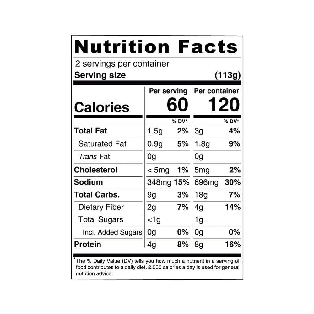 NEW!! Palmini Low Carb Roasted Garlic Mashed |7g of Net Carbs | 60 Calories Per Serving | As Seen on Shark Tank | Ready-to-Eat | (8 Ounces Pouch (Pack of 6))