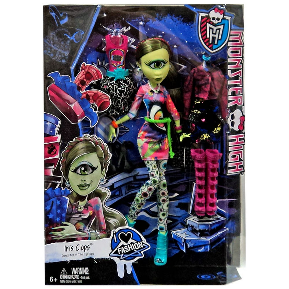 Monster High I Heart Fashion Iris Clops 10.5" Doll