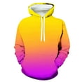 thumbnail image 1 of Penkiiy Chandails à Capuche pour Hommes Liquidation Hommes Mode Décontractée Chandails à Capuche d'Halloween Col Rond Imprimé Chandail Manches Longues Hauts Chandail Rose Vif y2k Chandails à Capuche Hommes, 1 of 4