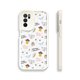 thumbnail image 1 of Estilo único para su teléfono: Funda protectora plateada de doble capa mate con estampado creativo de dibujos animados para iPhone 15 Pro Max 14 13 12 Pro 11, 1 of 4