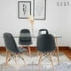 thumbnail image 3 of Juego De Sillas Estilo Eames Negro Mirel GN-PUEC01, 3 of 8