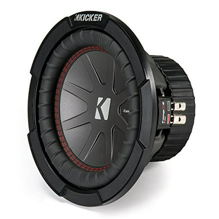 Kicker 43CWR84 300 Watt Dual Voice Coil 4 Ohm CompR 8-Inch (Best Car Subwoofer In The World)