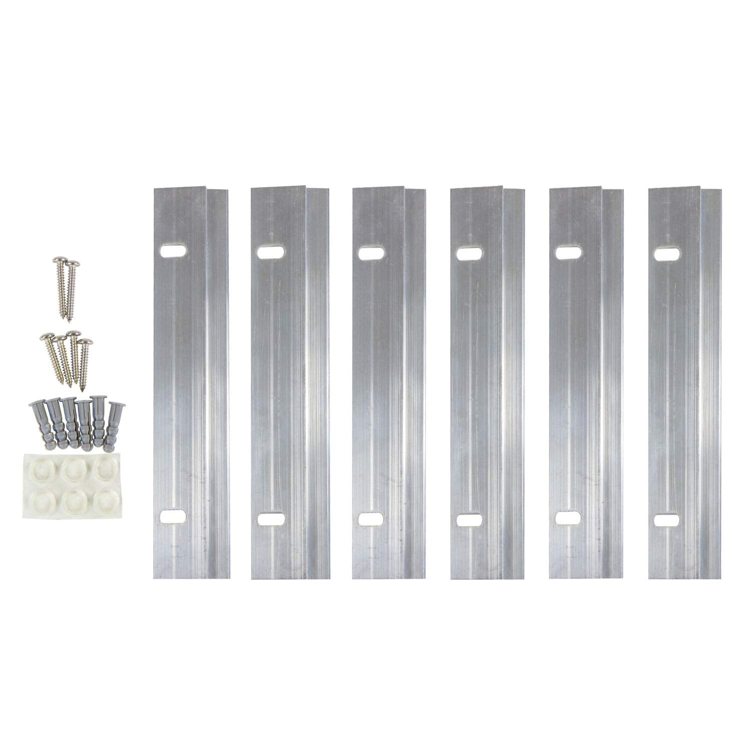 Houseables Picture Hanging Kit, Mirror Mounting Hardware, French Cleat