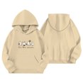 thumbnail image 4 of Weebloom Kids Halloween Hoodies For Boys Girls Cute Graphic Fleece Toddler Hoodie Pullover Tops With Pocket,Size 4-14 Y, 4 of 4