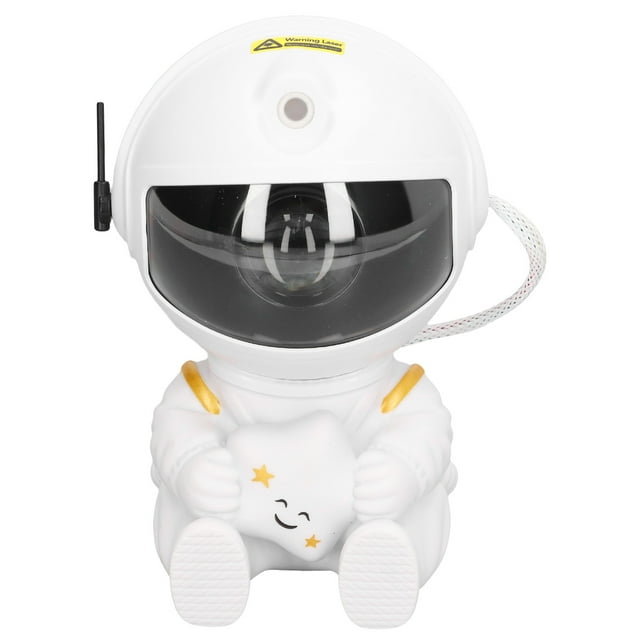 Projecteur de Lumière Étoilée LED, Projecteur d'Étoiles RGB Astronaute Télécommande Bouton Arrière pour la Maison